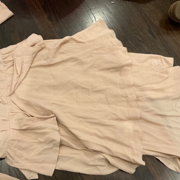 IRIS & INK PINK RUFFLED DRESS - Picture 6 of 8